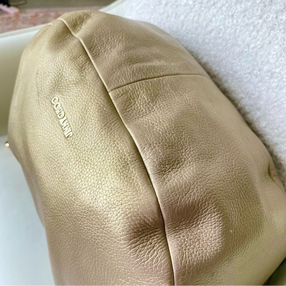 JIMMY CHOO Metallic Hobo Bag βοΈRARE COLORβοΈSALE β OFFERS WELCOMED β - Picture 8 of 16